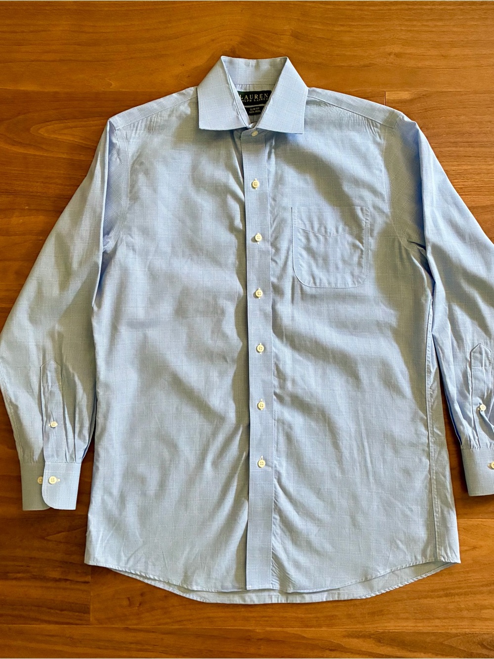 Ralph Lauren Pale Blue Men's Dress Shirt